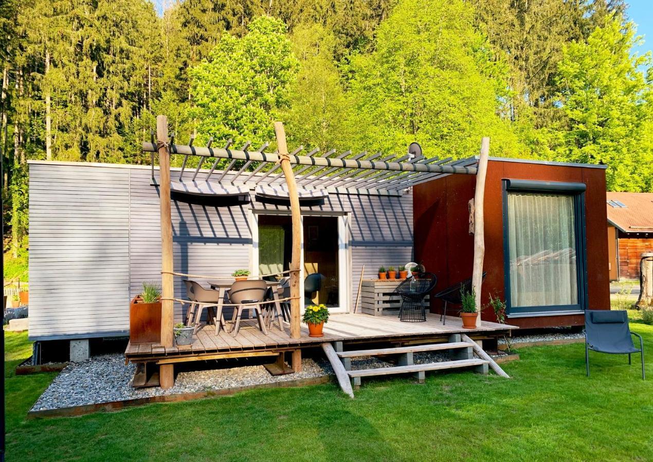 Hjem - Tiny Homes Direkt Am Wald Zwischen Allgaeu & Bodensee Bergatreute Екстер'єр фото