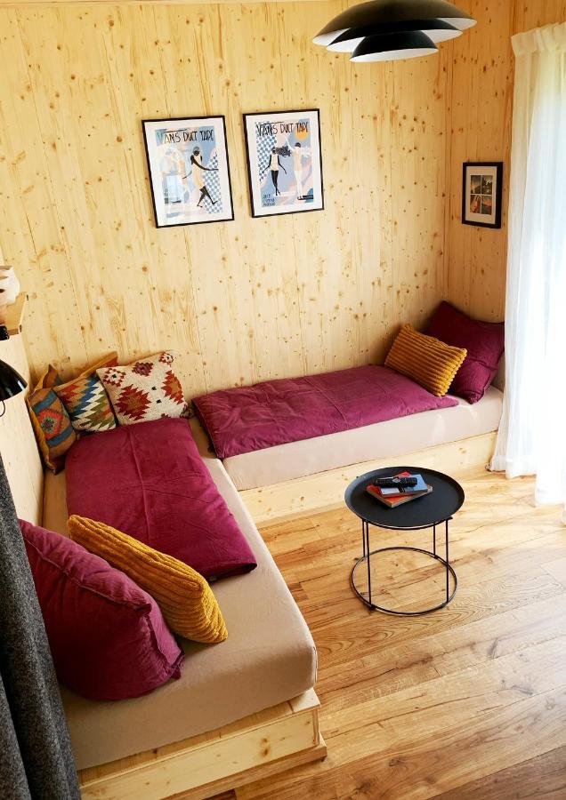 Hjem - Tiny Homes Direkt Am Wald Zwischen Allgaeu & Bodensee Bergatreute Екстер'єр фото