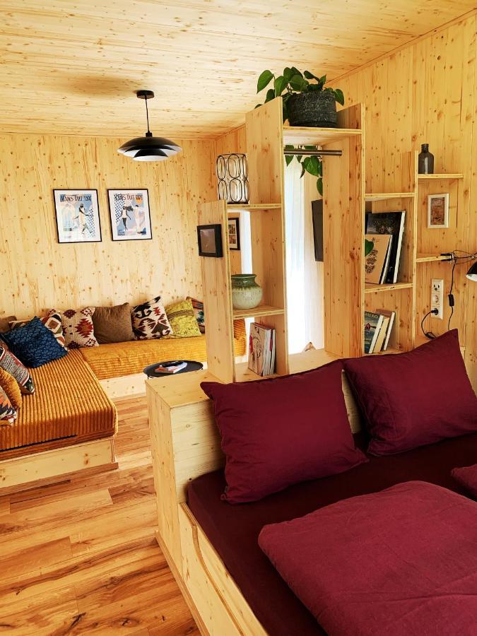 Hjem - Tiny Homes Direkt Am Wald Zwischen Allgaeu & Bodensee Bergatreute Екстер'єр фото